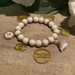 White bracelet